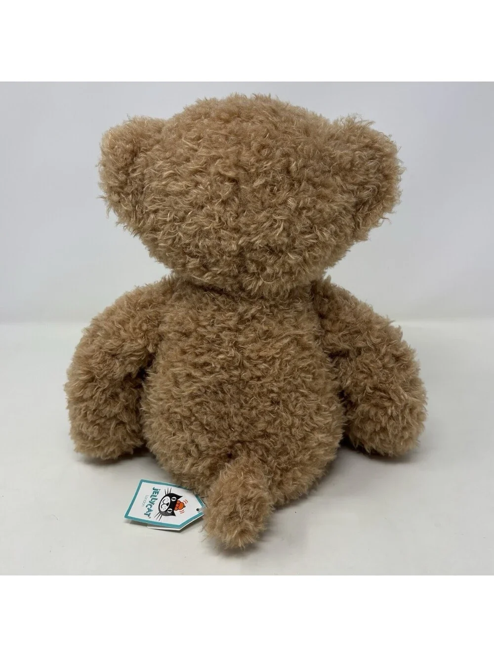 Jellycat Theodore Bear Medium Plush THE2B Curly Brown Teddy Stuffed Animal NWT